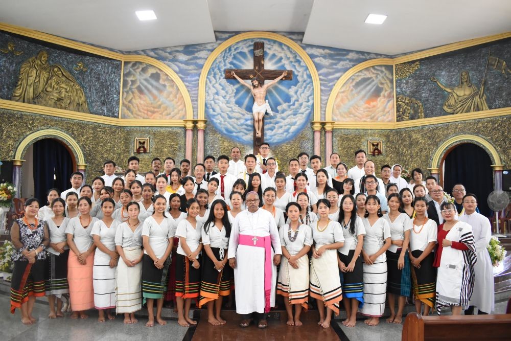 Participants and others during silver jubilee celebration of St Joseph Parish Youth Movement (1998-2023) held on September 17.